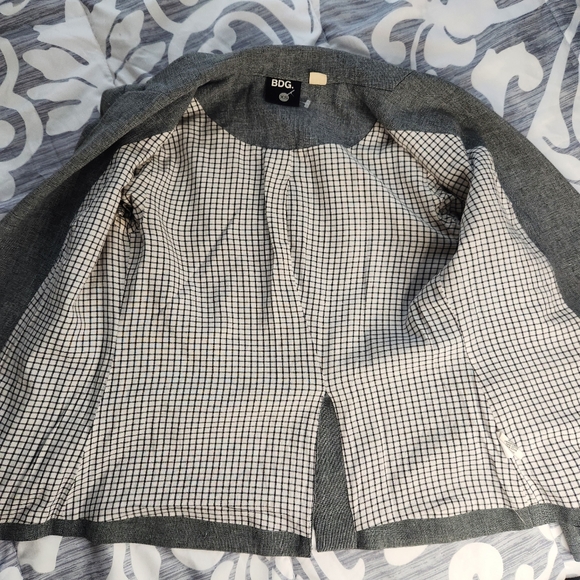 BDG Buttoned Blazer with Pockets XS - Picture 8 of 12